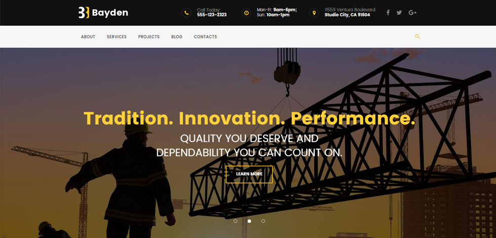 Home page