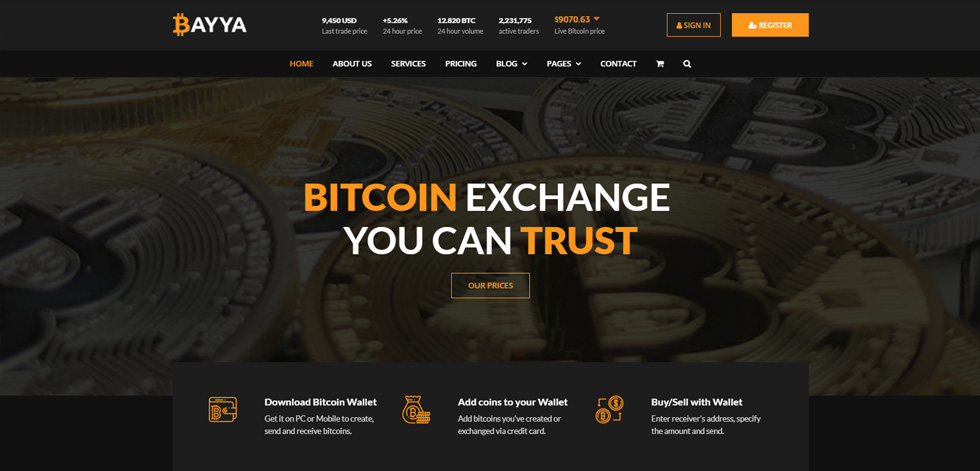 Home page