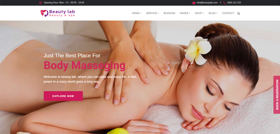 Home page