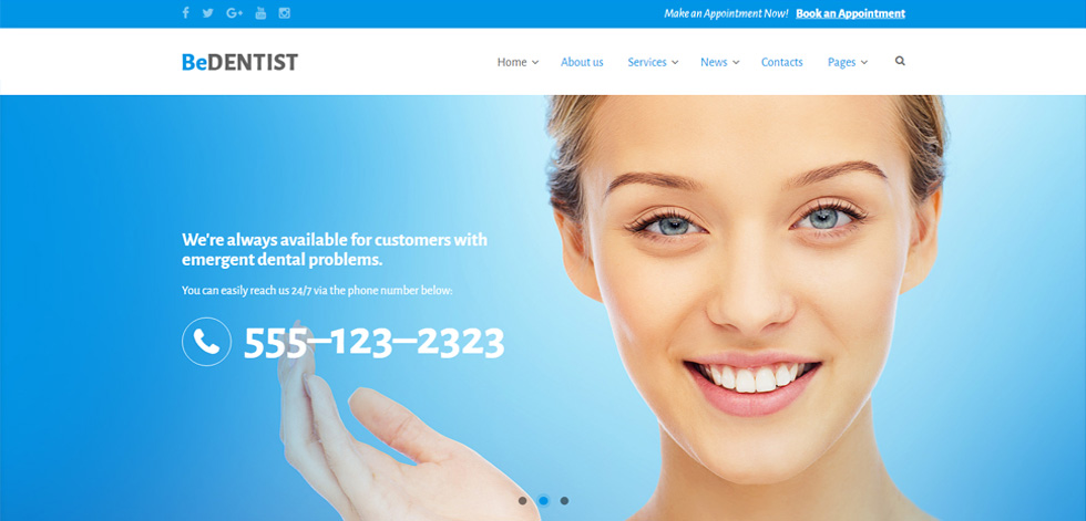 Home page