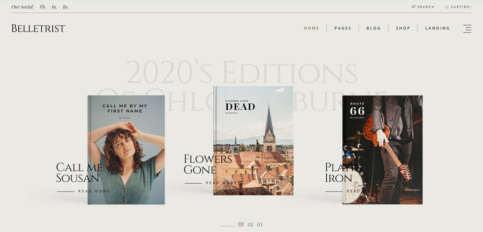 Home page