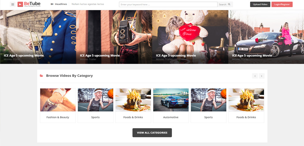 Home page