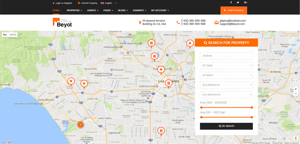 Home page