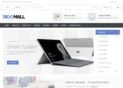 10+ Latest Responsive Magento Fashion Themes 2018