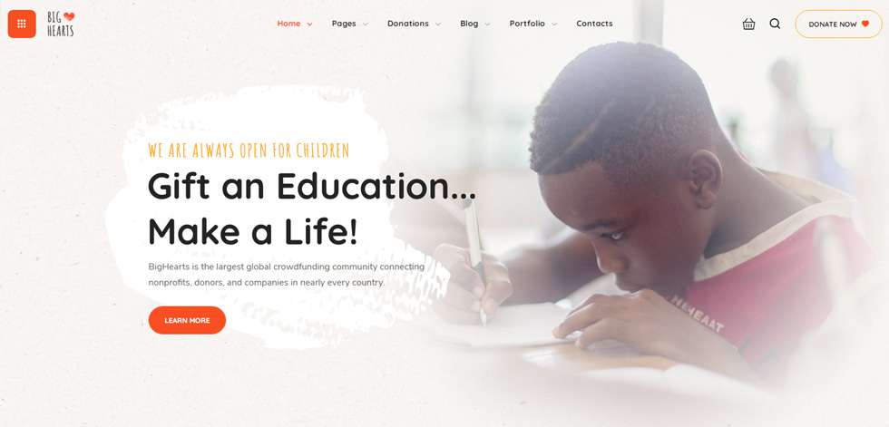 Home page