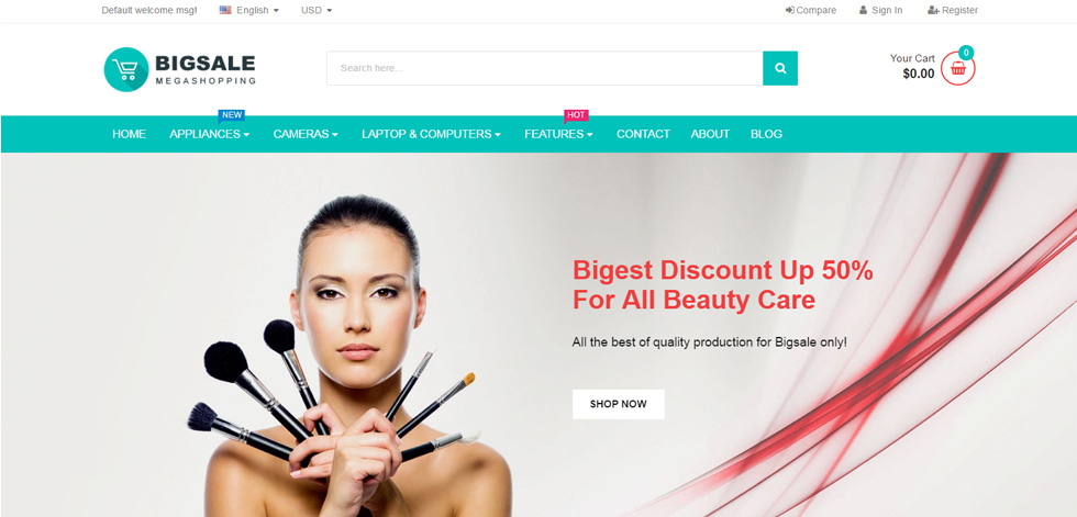 Home page