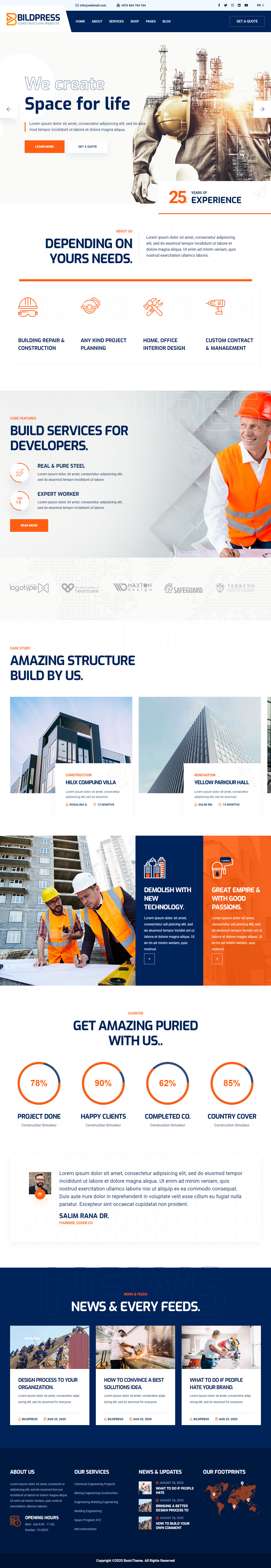 BildPress Best Engineering WordPress Themes