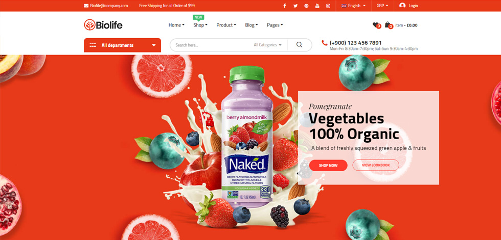 Home page