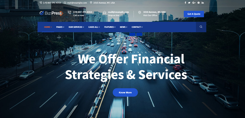 Home page