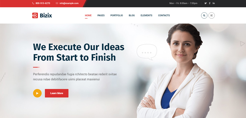 Home page