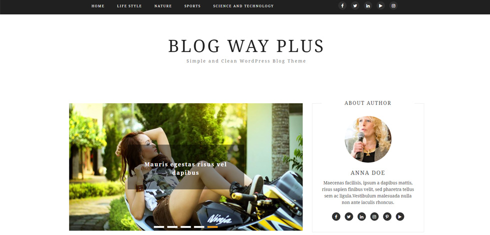 Home page