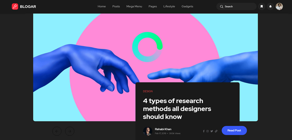 Home page