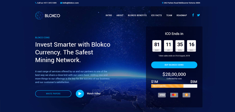 Home page