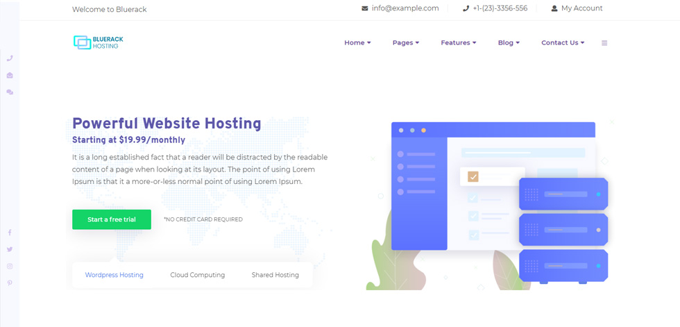 Home page