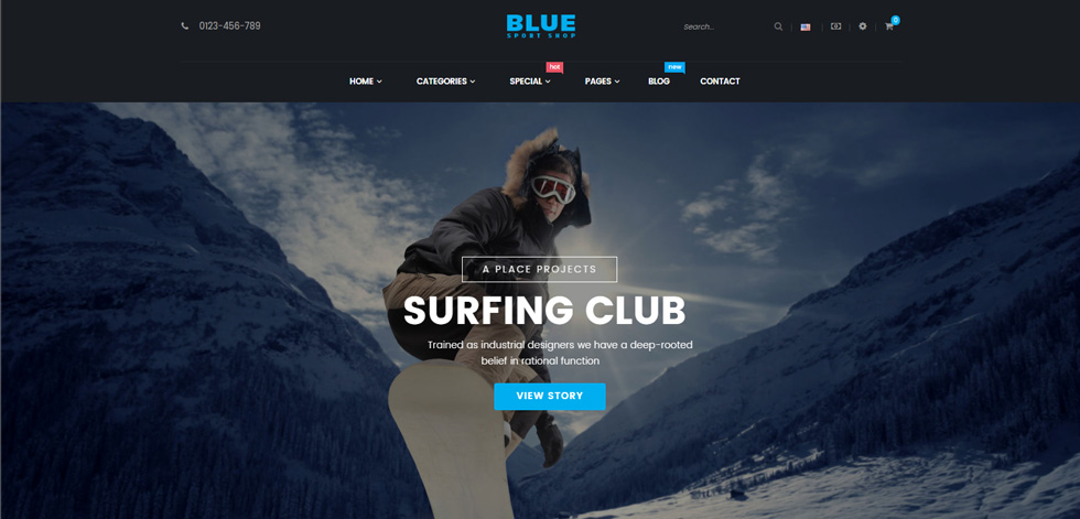 Home page