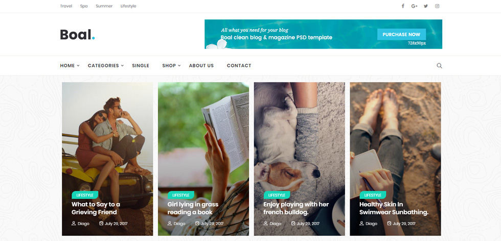 Home page