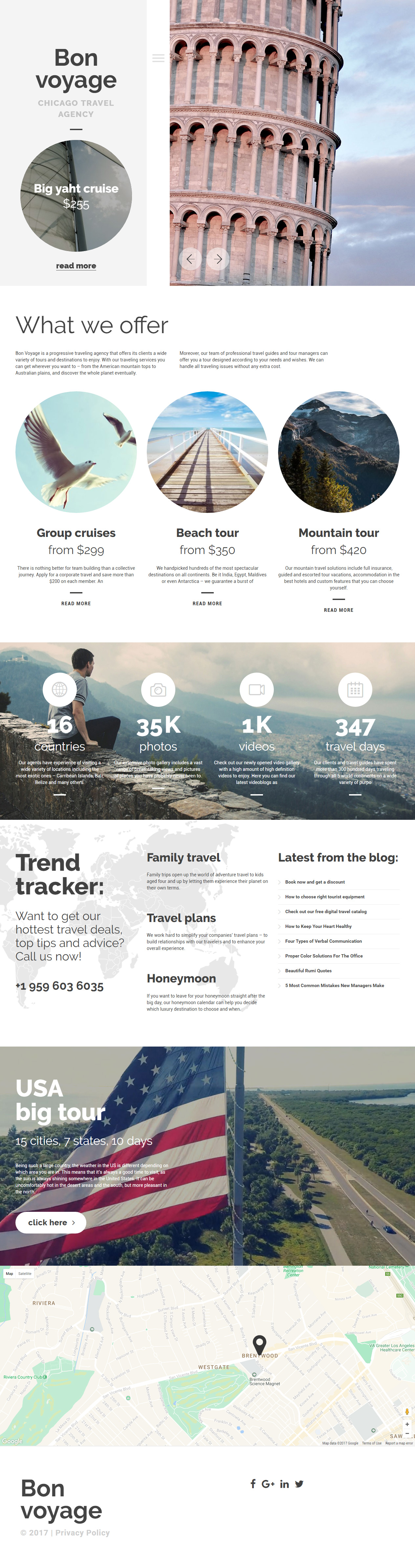 Bon Voyage WordPress Travel Theme