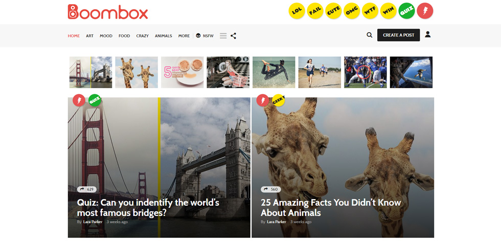 Home page