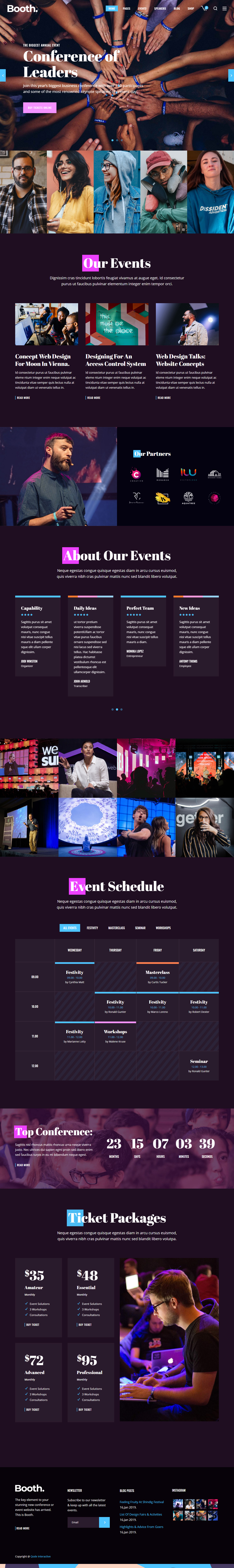 Booth WordPress Marketplace Theme