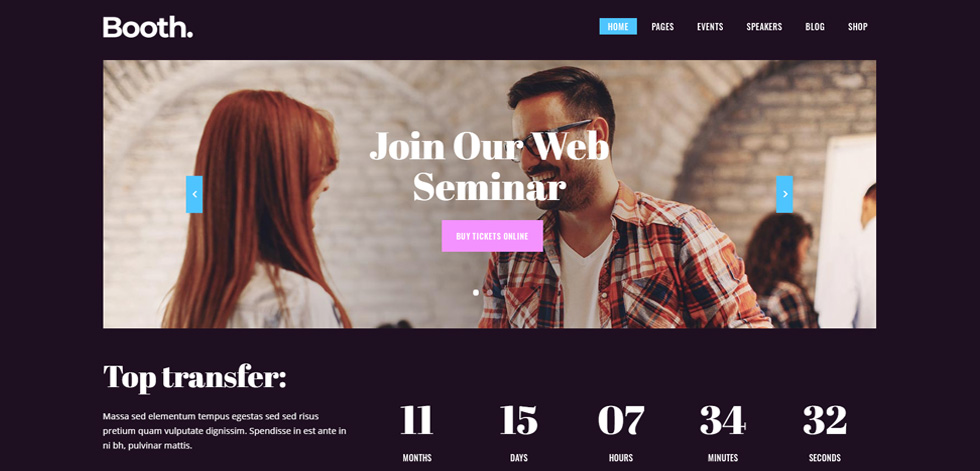 Home page