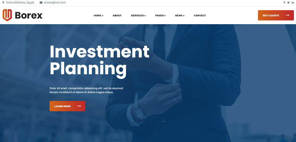 Home page