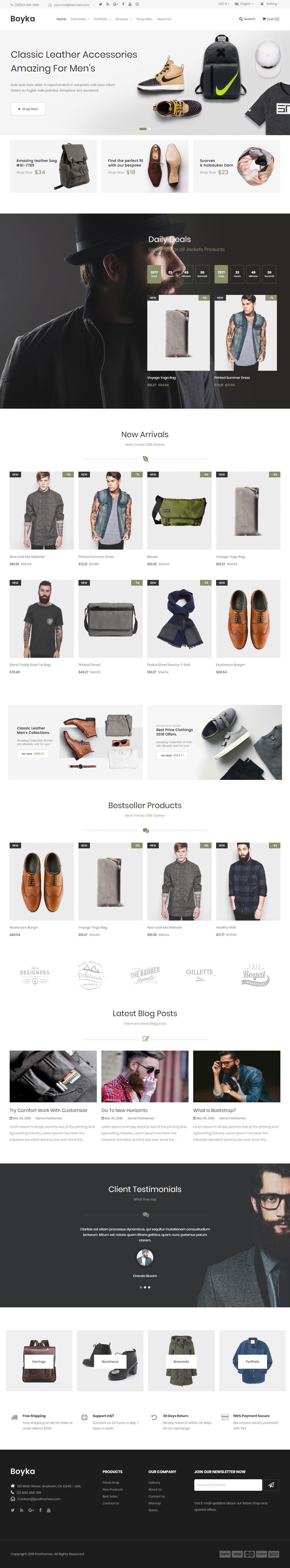 Boyka Prestashop Theme