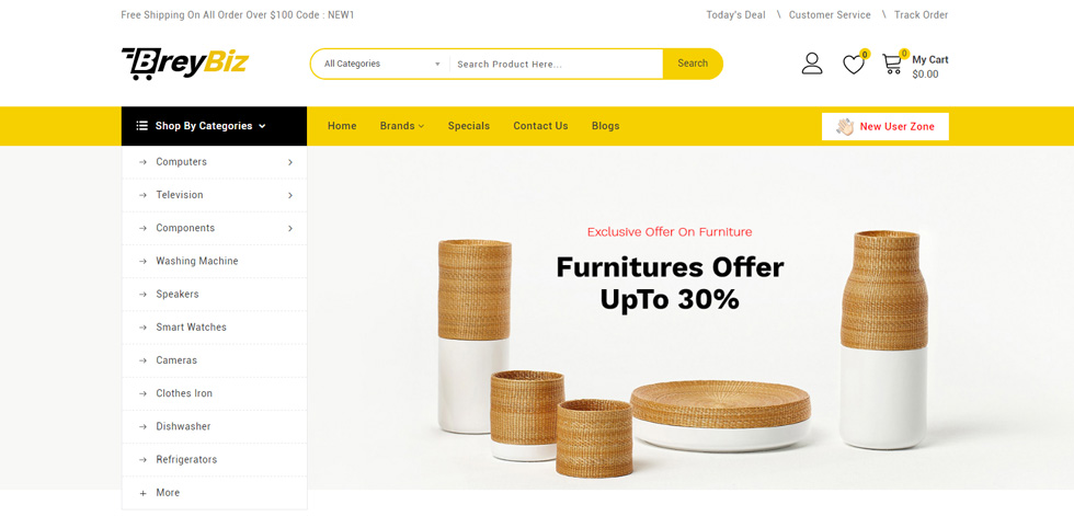 Home page