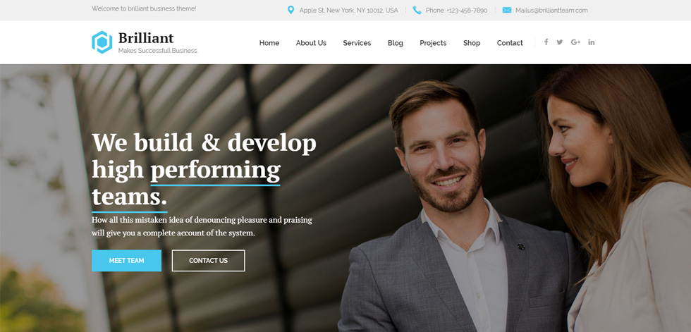 Home page