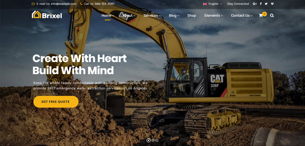 Home page