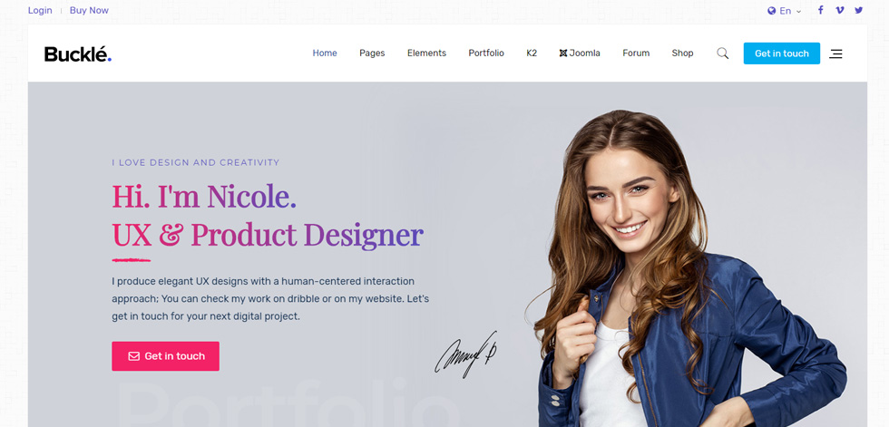Home page
