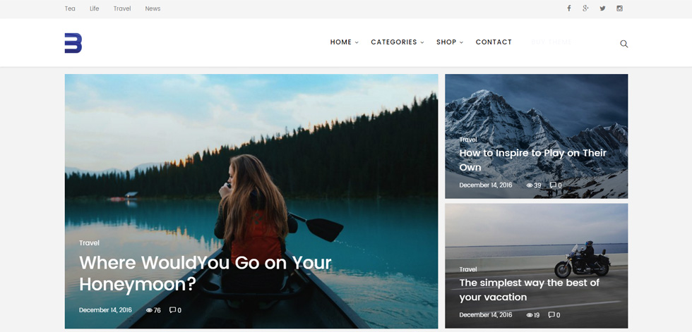 Home page