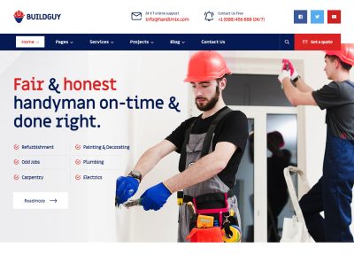 15+ Best Responsive Handyman WordPress Themes in 2021