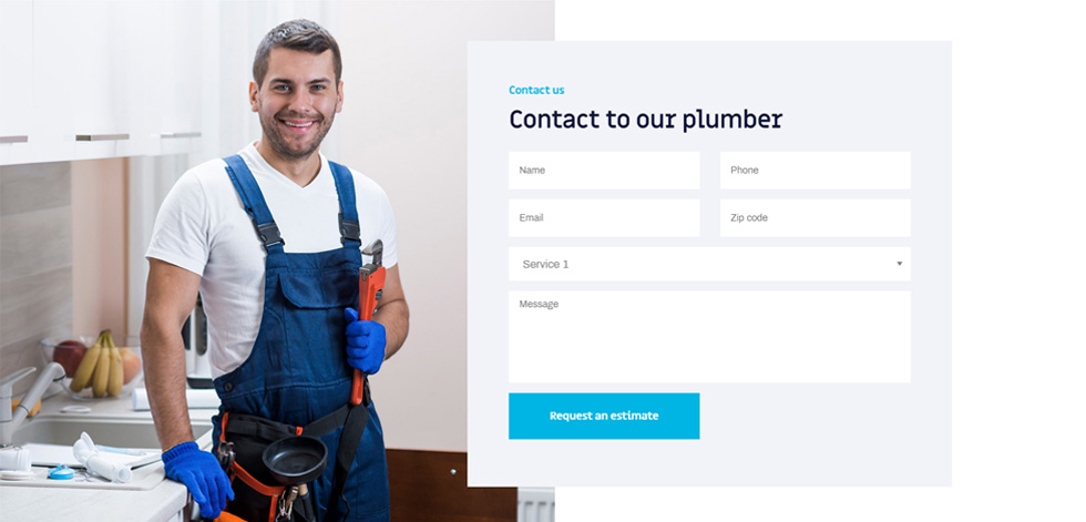 Contact page