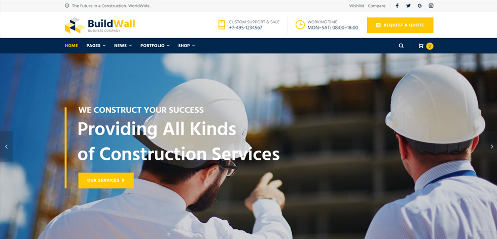 Home page
