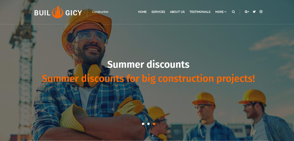 Home page