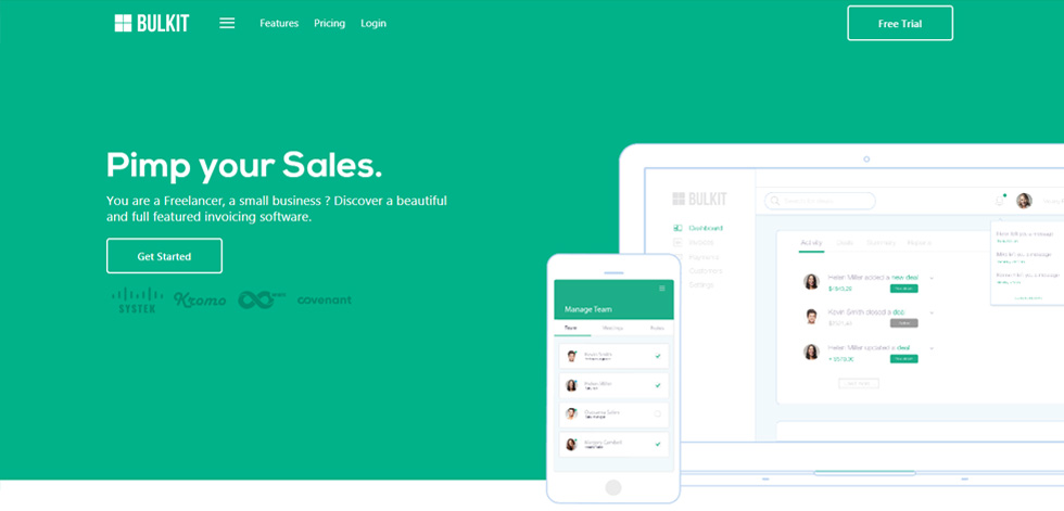 Home page