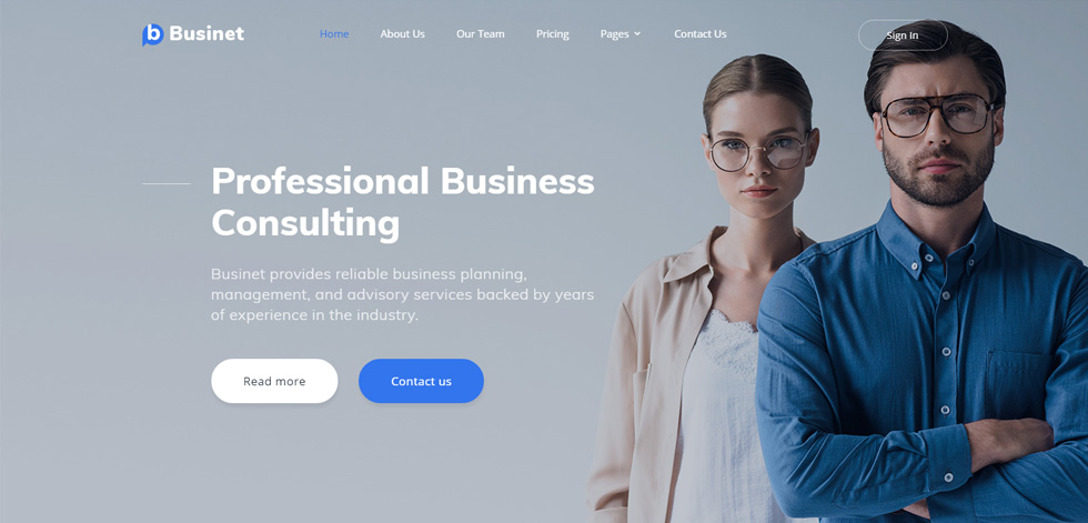 Home page