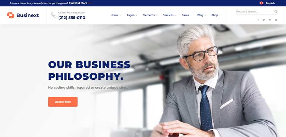 Home page
