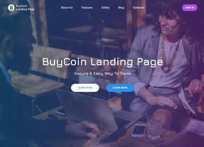 5+ Latest Cryptocurrency Bootstrap Templates 2018