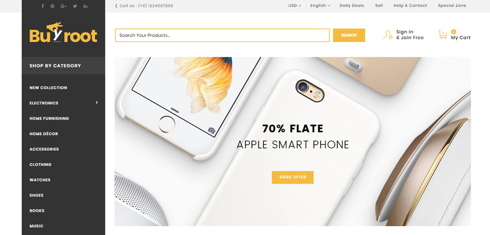 Home page
