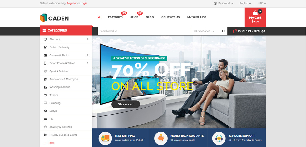 Home page