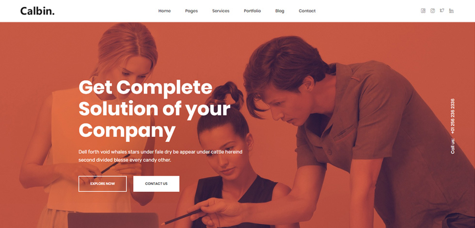 Home page