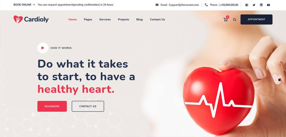 Home page