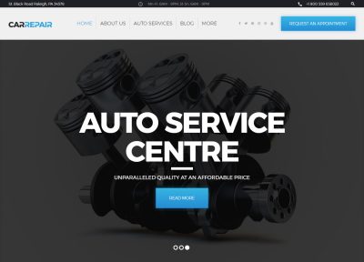 5+ Best Car Repair WordPress Theme 2021