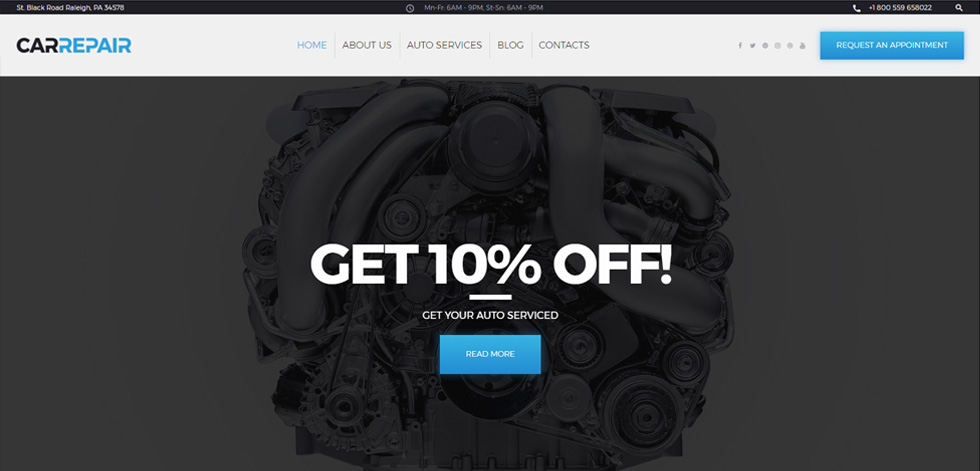 Home page