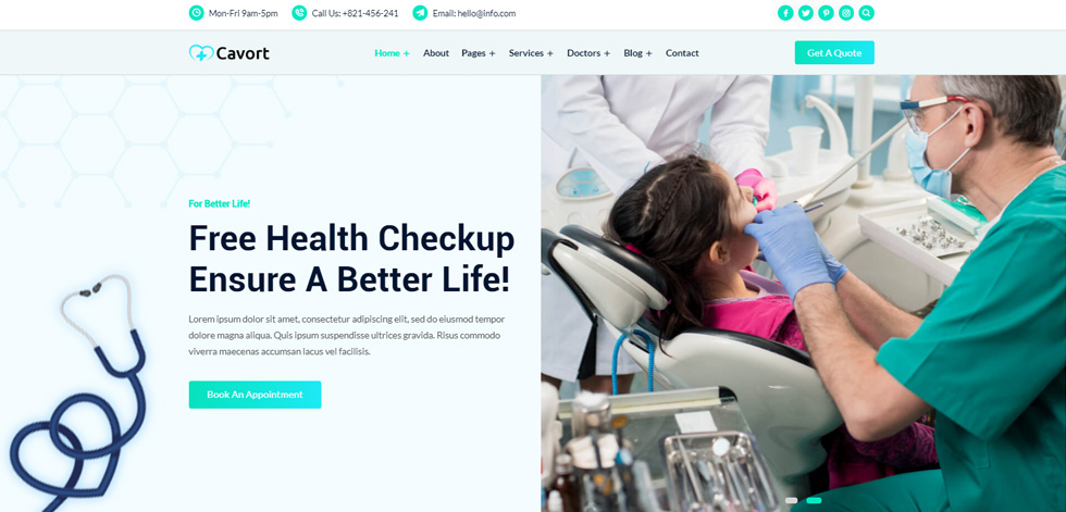 Home page