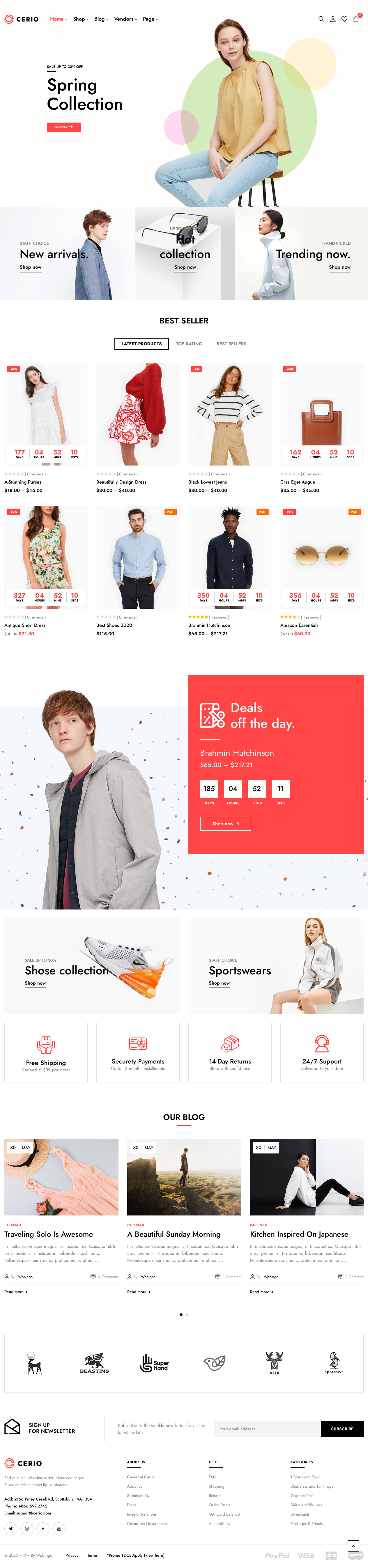 Cerio Woocommerce Themes