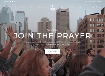 10+ Best Responsive WordPress Church Themes 2021