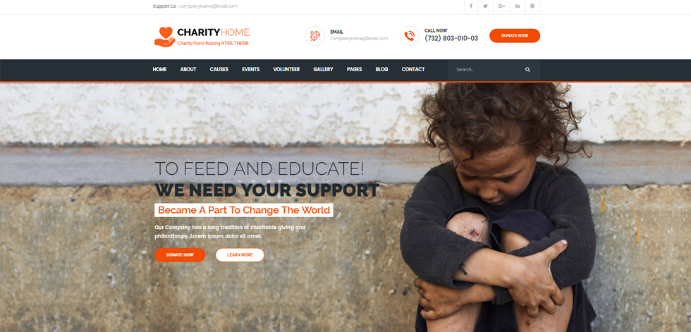 Home page