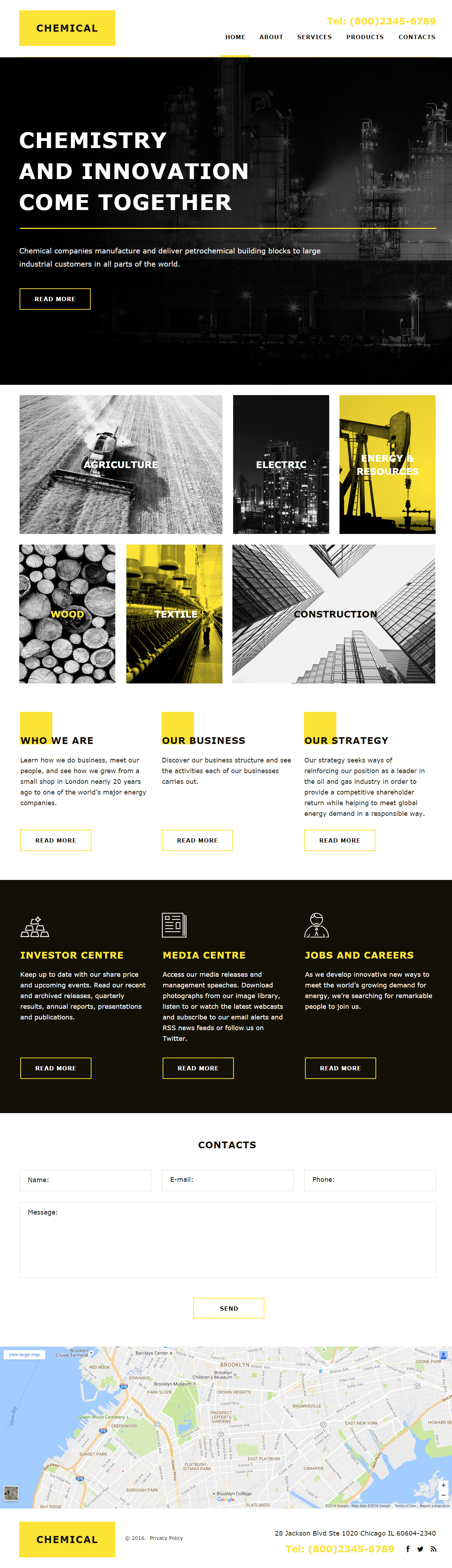 Chemical Premium Muse Templates
